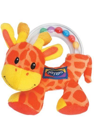 Лот: 4896187. Фото: 1. Playgro Игрушка-погремушка "Жираф... Развивающие