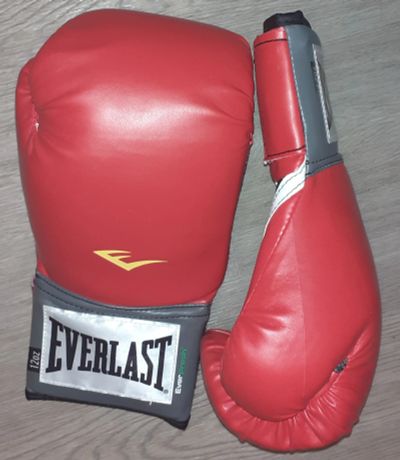 Лот: 16698021. Фото: 1. Перчатки Everlast для бокса, 12... Перчатки