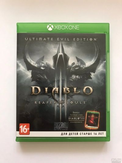 Лот: 13521127. Фото: 1. Diablo III: Reaper of Souls. Xbox... Игры для консолей