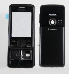 Лот: 9185546. Фото: 1. Корпус Nokia 6300 Черный. Корпуса, клавиатуры, кнопки