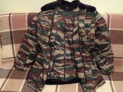Лот: 17242190. Фото: 1. Военная зимняя мужская куртка... Верхняя одежда