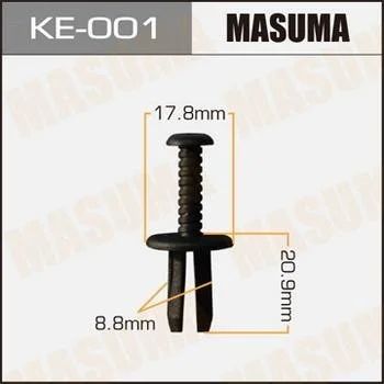 Лот: 11357532. Фото: 1. Клипса крепежная Masuma KE-001. Кузов