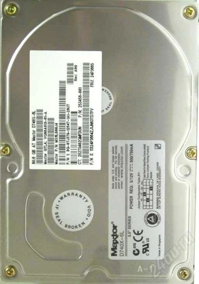 Лот: 53833. Фото: 1. Винт Maxtor 20 Gb ставки с рубля... Красноярск