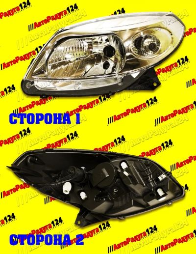 Лот: 18844286. Фото: 1. Фара Renault Sandero (2008-) левая... Оптика и освещение
