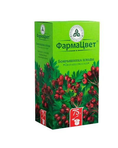 Лот: 24424238. Фото: 1. Боярышник плоды 75г. Лекарства