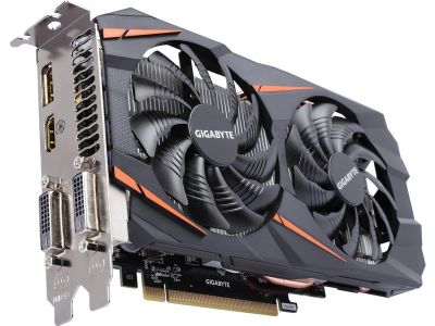 Лот: 12097366. Фото: 1. Gigabyte GeForce GTX 1060 WF OC... Видеокарты