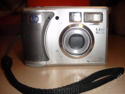 Лот: 608055. Фото: 1. Цифровой фотоаппарат HP сломанный... Цифровые компактные