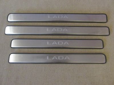 Лот: 6034828. Фото: 1. Накладки на пороги lada 2109. Детали тюнинга