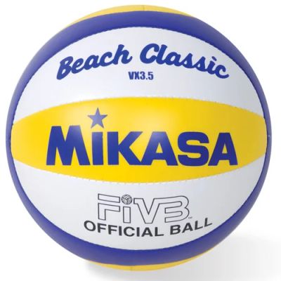 Лот: 4111163. Фото: 1. Мяч для пляжного волейбола Mikasa... Мячи, ракетки, шайбы, клюшки