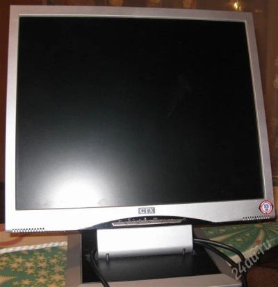 Лот: 1209846. Фото: 1. монитор 17" CTX 762G с колонками. ЖК-мониторы
