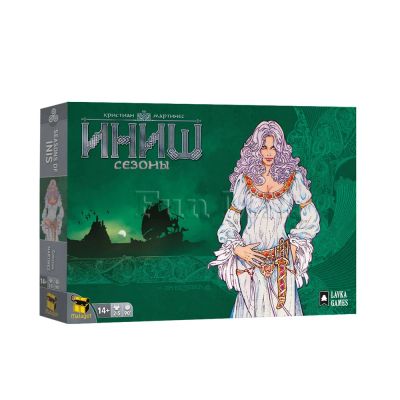 Лот: 14909876. Фото: 1. Настольная игра Иниш: Сезоны. Настольные игры, карты