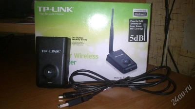 Лот: 2036835. Фото: 1. TP-Link TL-WN7200ND,рабочий,нужна... WiFi, Bluetooth адаптеры