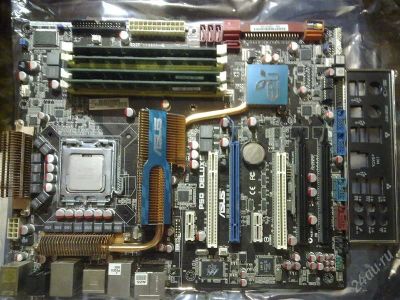 Лот: 2406769. Фото: 1. Мат.Asus P5Q DELUXE. Материнские платы