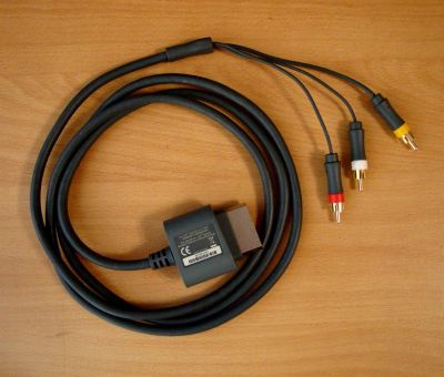 Лот: 3169661. Фото: 1. Аналоговый кабель для XBox 360. Аксессуары для игровых приставок, консолей, геймпады