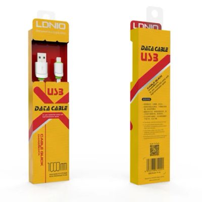 Лот: 8676939. Фото: 1. Кабель LDNIO iPhone 5/5S/5C/6... Дата-кабели, переходники