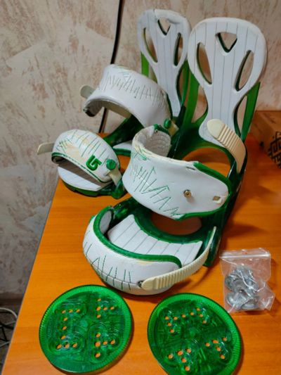 Лот: 18406497. Фото: 1. Крепления Burton Custom Frosted... Крепления