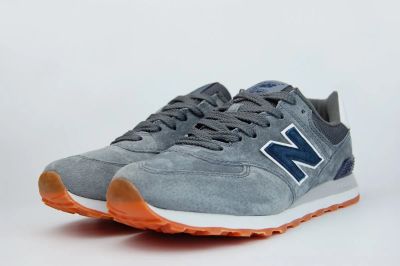 Лот: 16946748. Фото: 1. Кроссовки New Balance 574 Leather... Кеды, кроссовки, слипоны