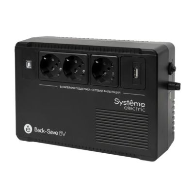 Лот: 25062910. Фото: 1. ИБП Systeme Electric Back-Save... ИБП, аккумуляторы для ИБП