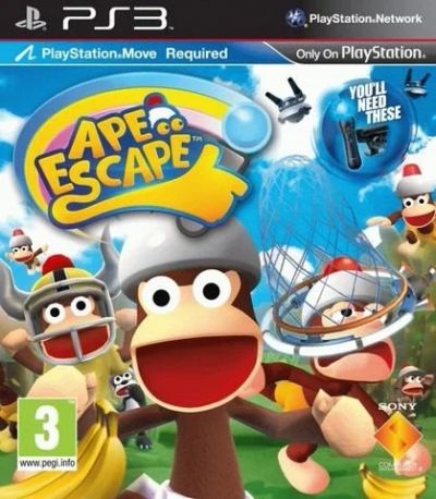 Лот: 13345201. Фото: 1. Ape Escape [PS3, русская версия... Игры для консолей