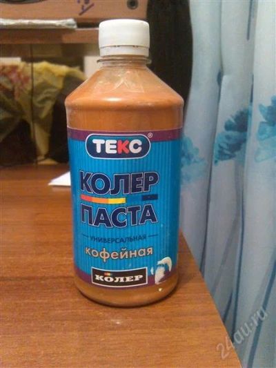 Лот: 2298760. Фото: 1. колер-паста универсальная "текс... Краски, лаки, растворитель