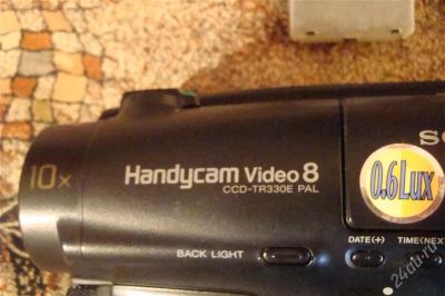 Лот: 1898176. Фото: 1. видеокамера Sony Handycam CCD-TR330E... Другое (бытовая техника)