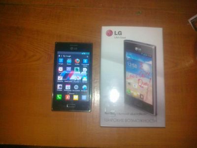 Лот: 3964158. Фото: 1. LG Optimus L5 черный. Смартфоны