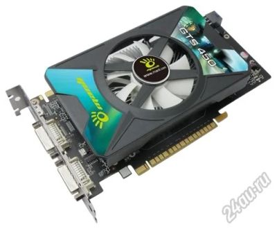 Лот: 5657272. Фото: 1. PCI-E Manli GeForce GTS 450 1024MB... Видеокарты