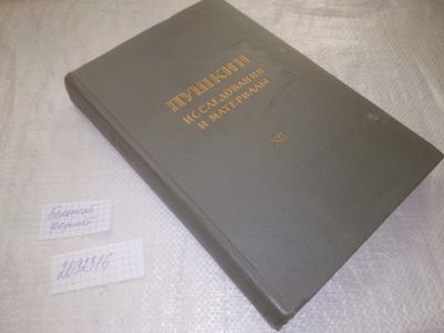 Лот: 25371059. Фото: 1. вб(2092316)Пушкин. Исследования... Другое (общественные и гуманитарные науки)