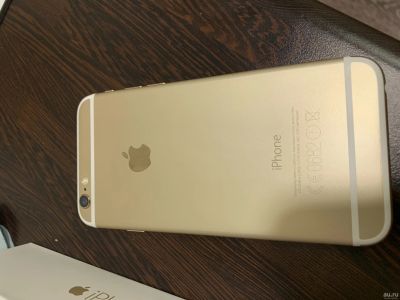 Лот: 12966310. Фото: 1. iPhone 6 16gb gold. Смартфоны