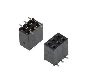 Лот: 21577571. Фото: 1. Двухрядная линейка SMD 2*3 pin... Разъёмы