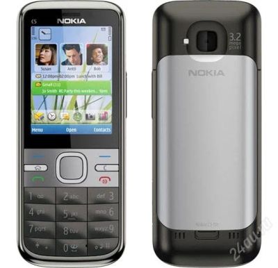 Лот: 2396747. Фото: 1. Продам смартфон Nokia C5-00 в... Смартфоны