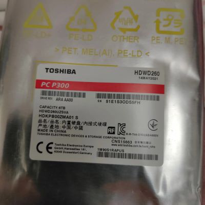 Лот: 20042352. Фото: 1. Жёсткий диск toshiba p300 6tb. Жёсткие диски