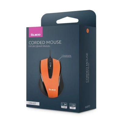 Лот: 25795443. Фото: 1. CM-07 Olmio (черный-оранжевый... Клавиатуры и мыши