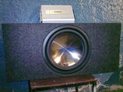 Лот: 4093332. Фото: 1. Alpine SWS-1223D 12" Type S. Сабвуферы