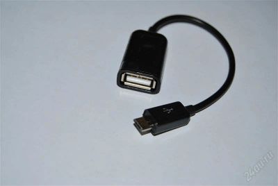 Лот: 1862622. Фото: 1. MicroUSB - USB Hub для подключения... Дата-кабели, переходники