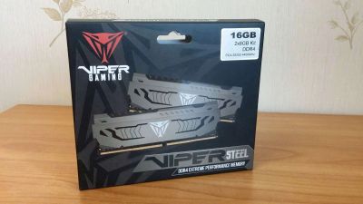 Лот: 20018274. Фото: 1. DDR4 16Gb Patriot Viper 4400Mhz... Оперативная память