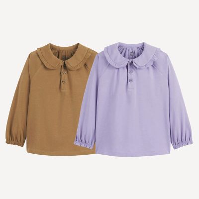 Лот: 25776208. Фото: 1. Комплект из двух футболок с LaRedoute. Другое (одежда, обувь, галантерея)