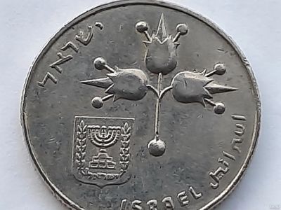 Лот: 17754207. Фото: 1. Монета Израиля 1 лира, 5739 (1979... Азия