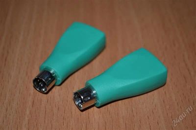 Лот: 2552690. Фото: 1. Переходник с usb на ps/2 с 1 рубля... Шлейфы, кабели, переходники