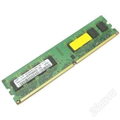 Лот: 2733715. Фото: 1. SAMSUNG DDR2 DIMM 2Gb, PC2-6400... Оперативная память