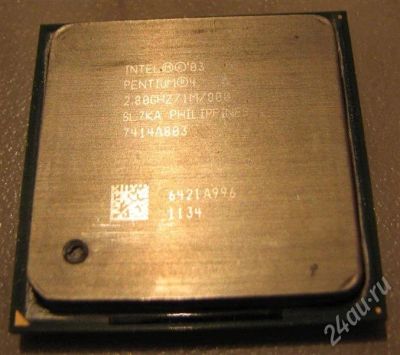 Лот: 626869. Фото: 1. CPU Intel Pentium 4 2.8E ГГц... Процессоры