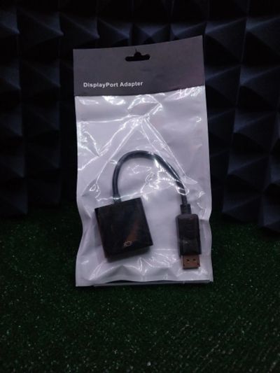 Лот: 20090703. Фото: 1. Переходник DisplayPort на vga. Шлейфы, кабели, переходники