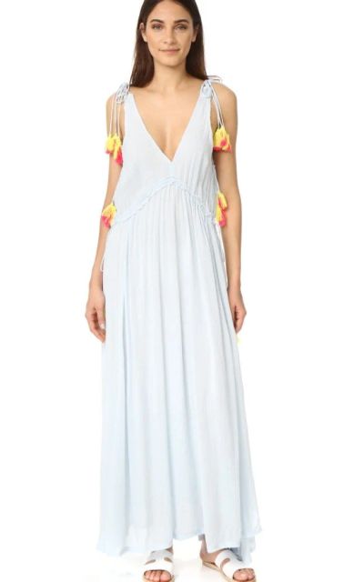 Лот: 10611336. Фото: 1. Светло-голубое хб платье Sundress. Платья