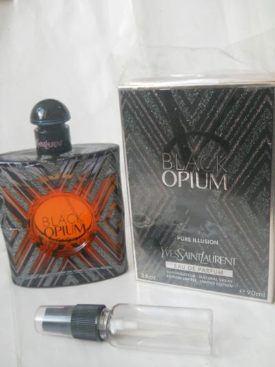 Лот: 13348405. Фото: 1. Black Opium Pure Illusion Yves... Женская парфюмерия