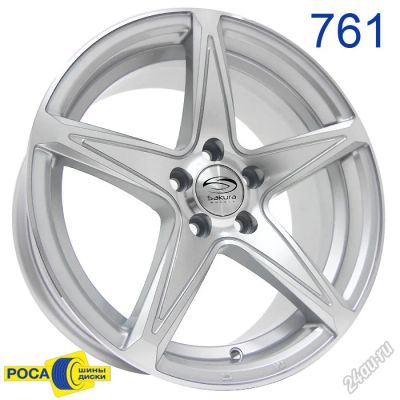 Лот: 5625610. Фото: 1. Комплект дисков Sakura Wheels... Диски