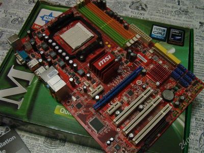 Лот: 2386405. Фото: 1. MSI MS-7388 K9A2 Neo2 SocketAM2... Материнские платы