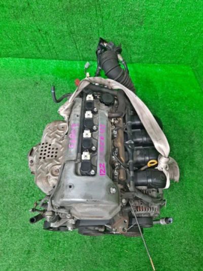 Лот: 19381847. Фото: 1. Двигатель Toyota Spacio ZZE122... Двигатель и элементы двигателя