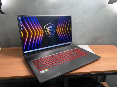 Лот: 20573036. Фото: 1. MSI 17,3"IPS 144Hz/RTX3050Ti/i7-10750h... Ноутбуки