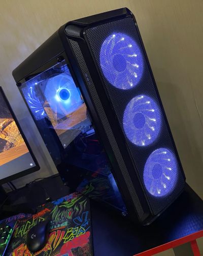 Лот: 20675758. Фото: 1. Мощный игровой компьютер i7 8700... Компьютеры в сборе