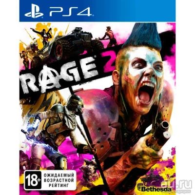 Лот: 17886480. Фото: 1. Rage 2 ps4 диск Экшен с крутым... Игры для консолей